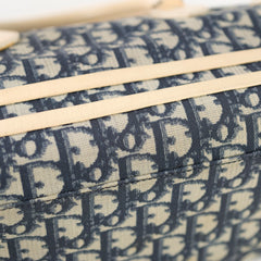 Christian Dior Canvas Trotter Bag Blue