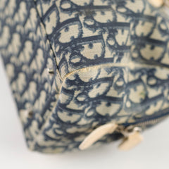 Christian Dior Canvas Trotter Bag Blue