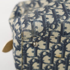 Christian Dior Canvas Trotter Bag Blue
