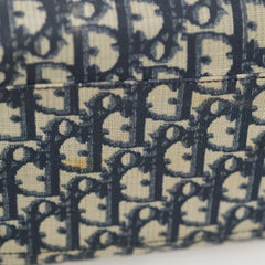 Christian Dior Canvas Trotter Bag Blue