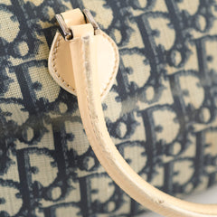 Christian Dior Canvas Trotter Bag Blue