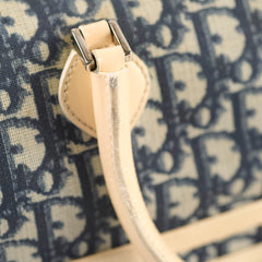 Christian Dior Canvas Trotter Bag Blue