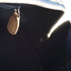 Christian Dior Canvas Trotter Bag Blue