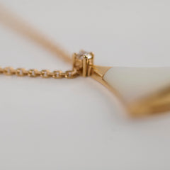 Bvlgari Diva Dream Mother Of Pearl Necklace Rose Gold