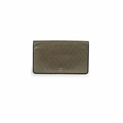 Chanel Metallic Long Wallet