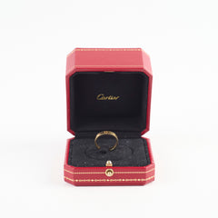 Cartier Love Ring Small Model Yellow Gold Size 55