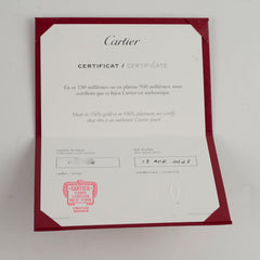 Cartier Love Ring Small Model Pink Gold Size 59