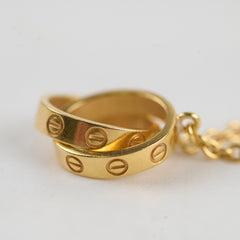 Cartier Baby Love Necklace Yellow Gold
