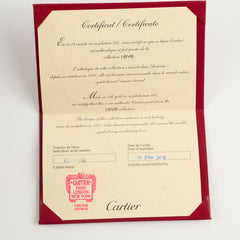 Cartier Baby Love Necklace Yellow Gold