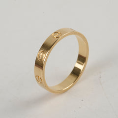 Cartier Love Ring Yellow Gold Size 57