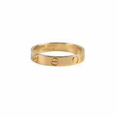 Cartier Love Ring Yellow Gold Size 57