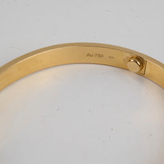 Cartier Love Bracelet Yellow Gold Size 19