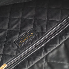 Chanel 22 Medium Black Microchip