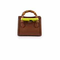 Gucci Diana small tote crossbody bamboo brown