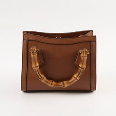 Gucci Diana small tote crossbody bamboo brown