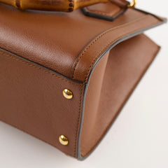 Gucci Diana small tote crossbody bamboo brown