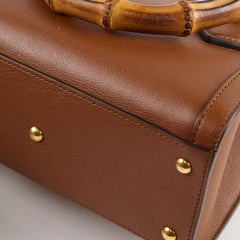 Gucci Diana small tote crossbody bamboo brown