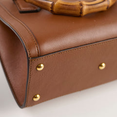 Gucci Diana small tote crossbody bamboo brown
