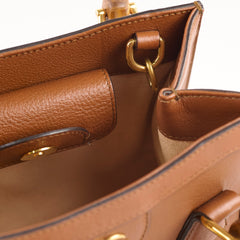 Gucci Diana small tote crossbody bamboo brown