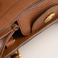 Gucci Diana small tote crossbody bamboo brown