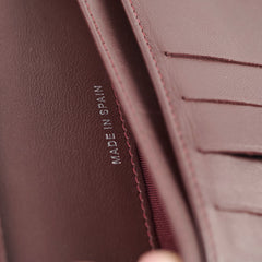 Chanel Lambskin Long Wallet Black
