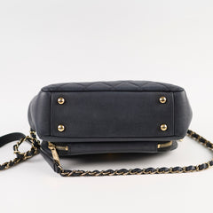 Chanel Caviar Business Affinity Dark Navy Series 28