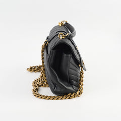 Saint Laurent College Top Handle Cross body Black