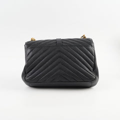 Saint Laurent College Top Handle Cross body Black