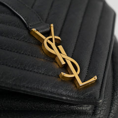 Saint Laurent College Top Handle Cross body Black