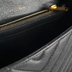 Saint Laurent College Top Handle Cross body Black