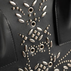 Saint Laurent Sac De Jour Small Emboidery Studded Bag Black