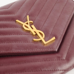 Saint Laurent Clutch Burgundy