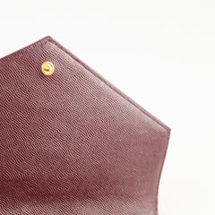 Saint Laurent Clutch Burgundy