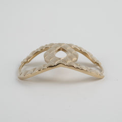 Chanel CC Hairpin Gold