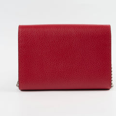 Gucci Dionysus Wallet On Chain Red