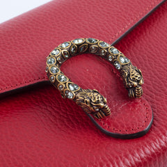 Gucci Dionysus Wallet On Chain Red