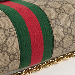 Gucci Ophidia GG Surpreme Shoulder Bag Beige