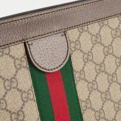 Gucci Ophidia GG Surpreme Shoulder Bag Beige