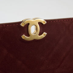 Chanel Seasonal Crossbody Bag with Pouch Tan