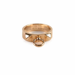 Hermes CDC Ring 18k Rose Gold Size 50
