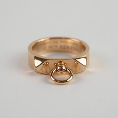 Hermes CDC Ring 18k Rose Gold Size 50