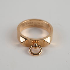 Hermes CDC Ring 18k Rose Gold Size 50
