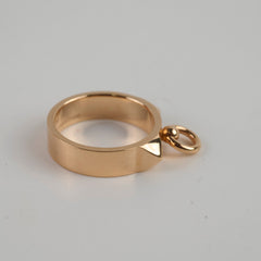 Hermes CDC Ring 18k Rose Gold Size 50