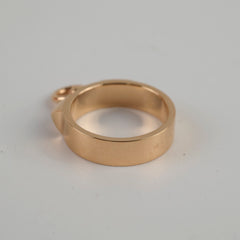 Hermes CDC Ring 18k Rose Gold Size 50