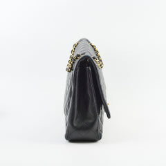 Chanel Single Flap Maxi Black Lambskin