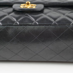 Chanel Single Flap Maxi Black Lambskin