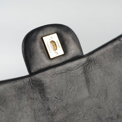 Chanel Single Flap Maxi Black Lambskin