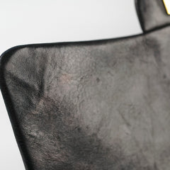 Chanel Single Flap Maxi Black Lambskin