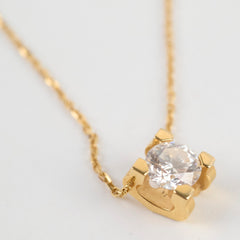 Cartier C De Diamond Necklace 2024 Yellow Gold