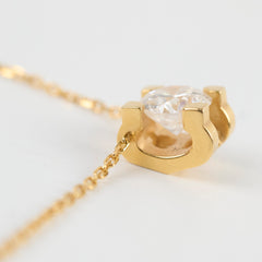 Cartier C De Diamond Necklace 2024 Yellow Gold